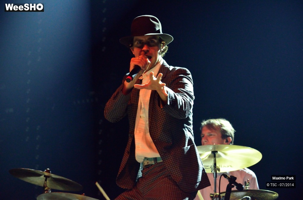 28/30 photos du spectacle Maxïmo Park