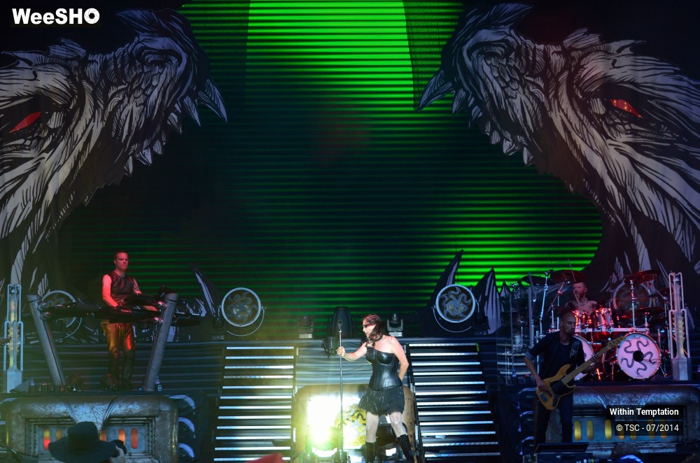 35/35 photos du spectacle Within Temptation