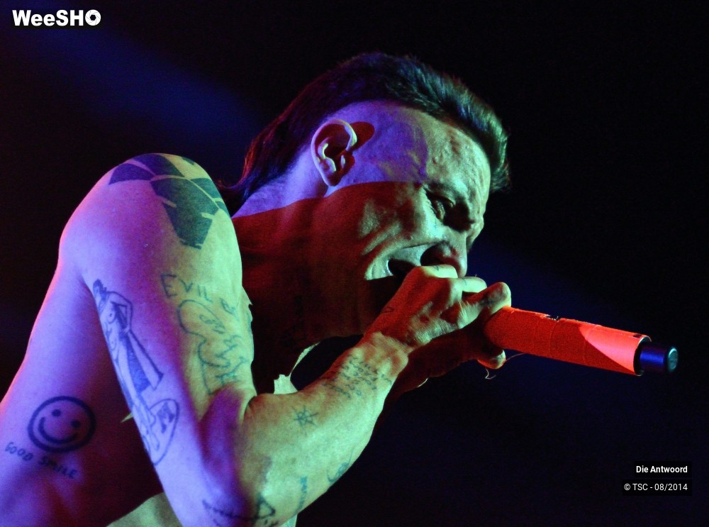 20/20 photos du spectacle Die Antwoord