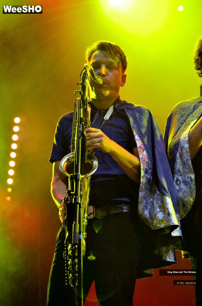 7/28 photos du spectacle King Khan and The Shrines