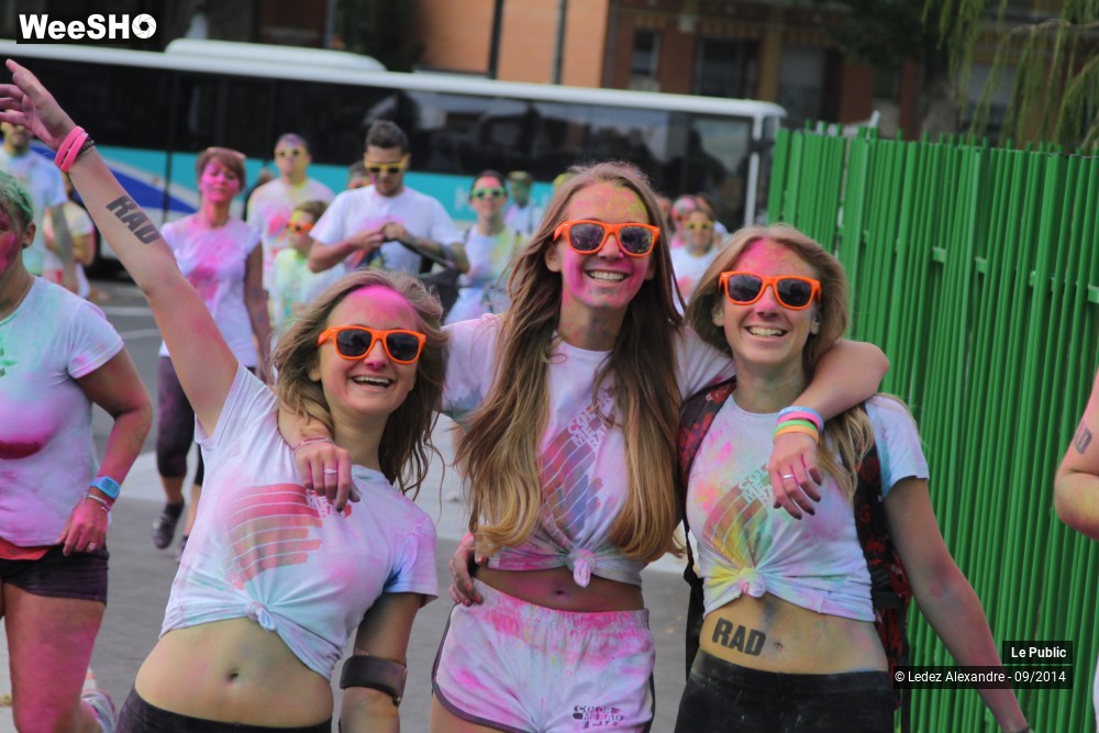 37/50 photos du spectacle Color Me Rad - Arrivée toute bariolée