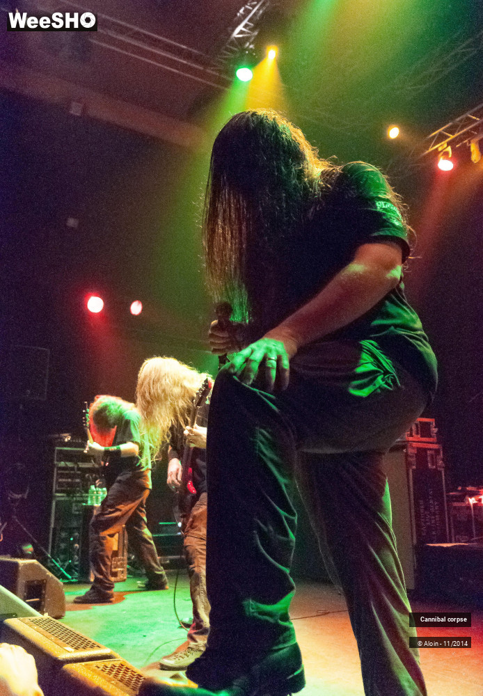 11/26 photos du spectacle Cannibal corpse
