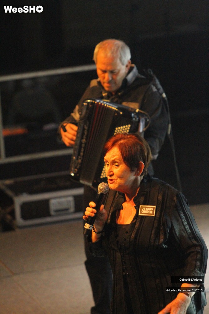 10/31 photos du spectacle Hommage à J. Brel et à Charlie Hebdo