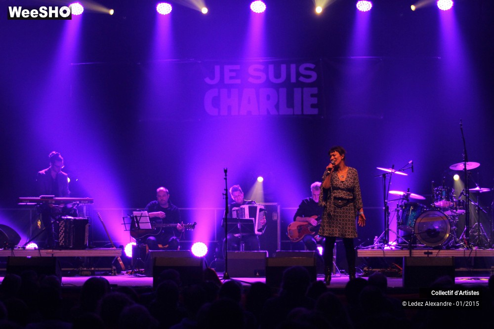 22/31 photos du spectacle Hommage à J. Brel et à Charlie Hebdo