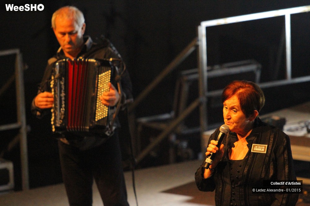 24/31 photos du spectacle Hommage à J. Brel et à Charlie Hebdo