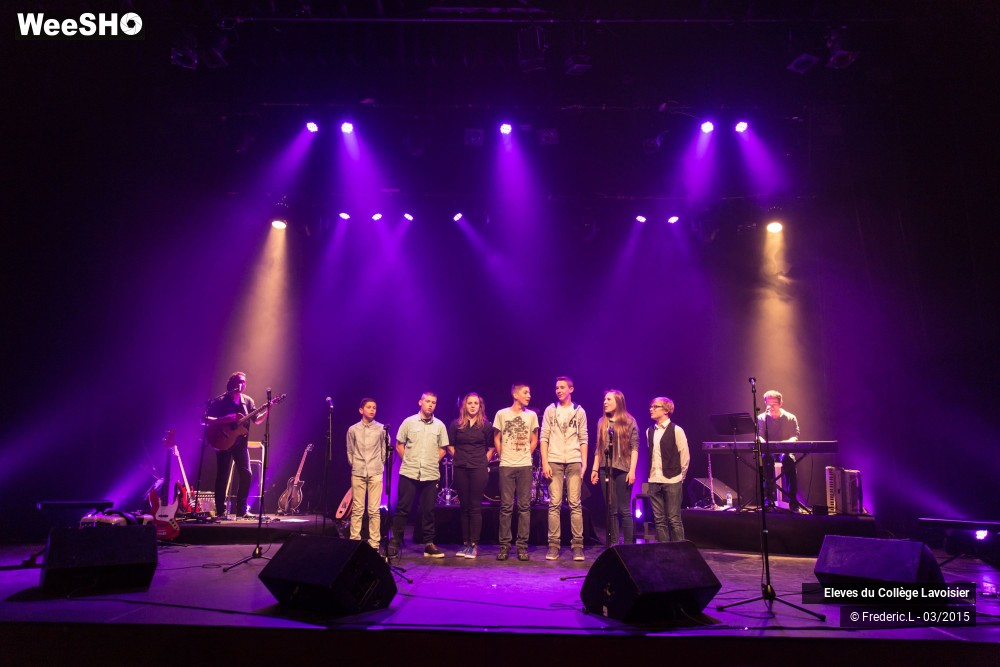 6/21 photos du spectacle L'autre Côté avec les éléves du collège Lavoisier