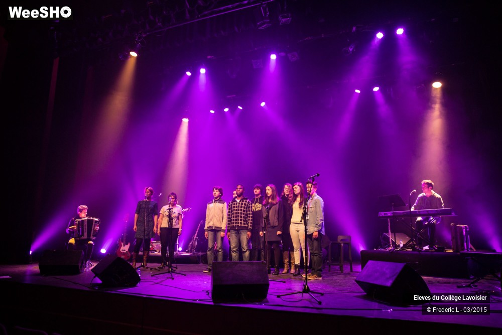 8/21 photos du spectacle L'autre Côté avec les éléves du collège Lavoisier