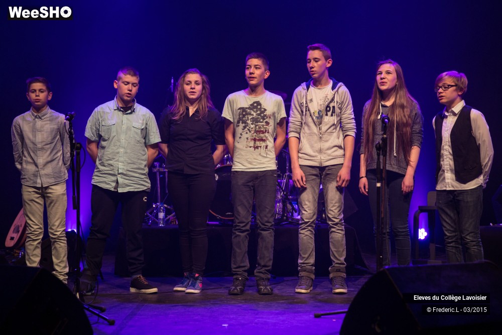 10/21 photos du spectacle L'autre Côté avec les éléves du collège Lavoisier