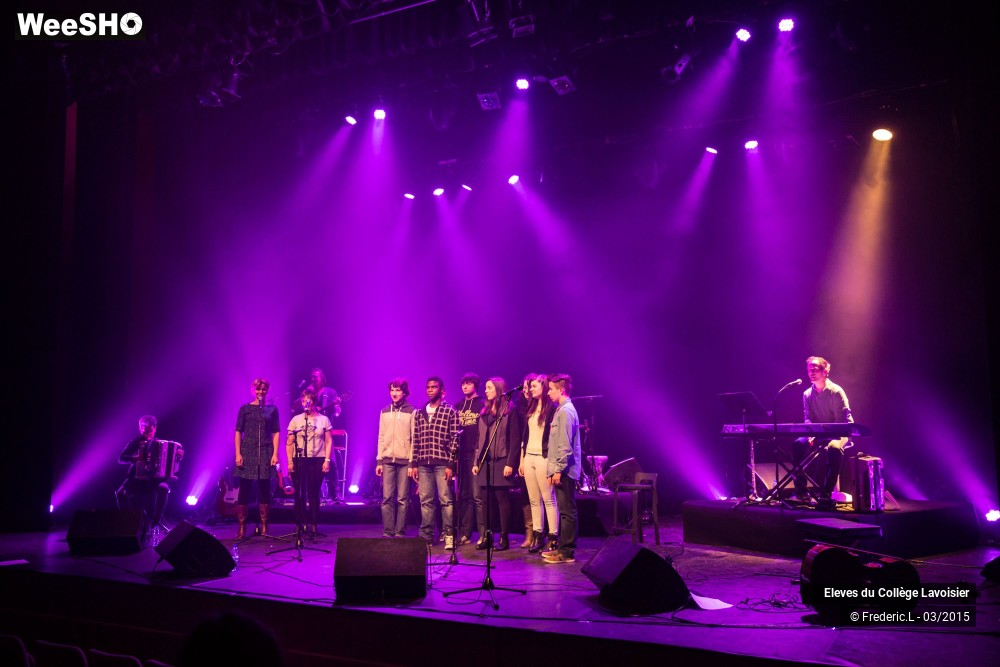 21/21 photos du spectacle L'autre Côté avec les éléves du collège Lavoisier