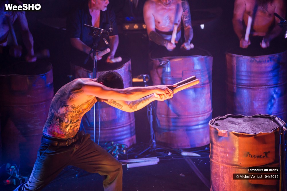 8/45 photos du spectacle Les tambours du Bronx