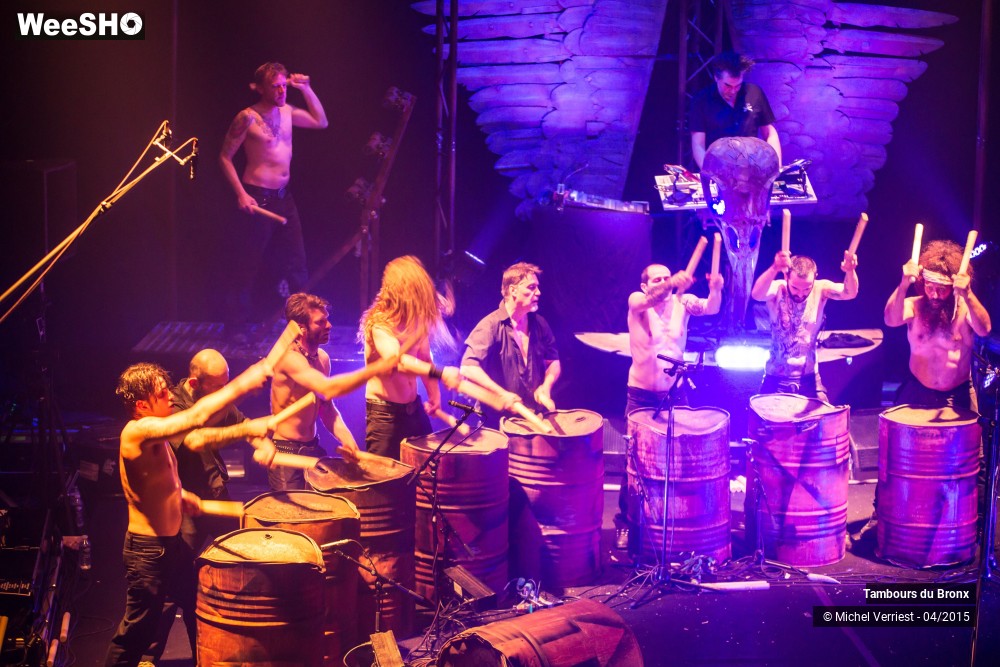 10/45 photos du spectacle Les tambours du Bronx