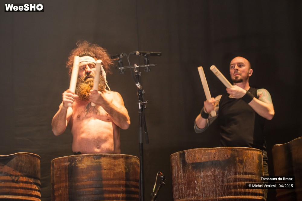 28/45 photos du spectacle Les tambours du Bronx