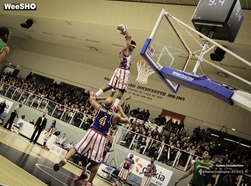 9/58 photos du spectacle Les Harlem Globetrotters