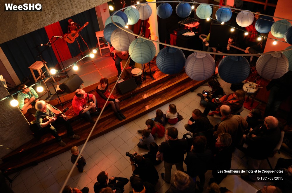 3/17 photos du spectacle Les Souffleurs de mots et le Croque Notes