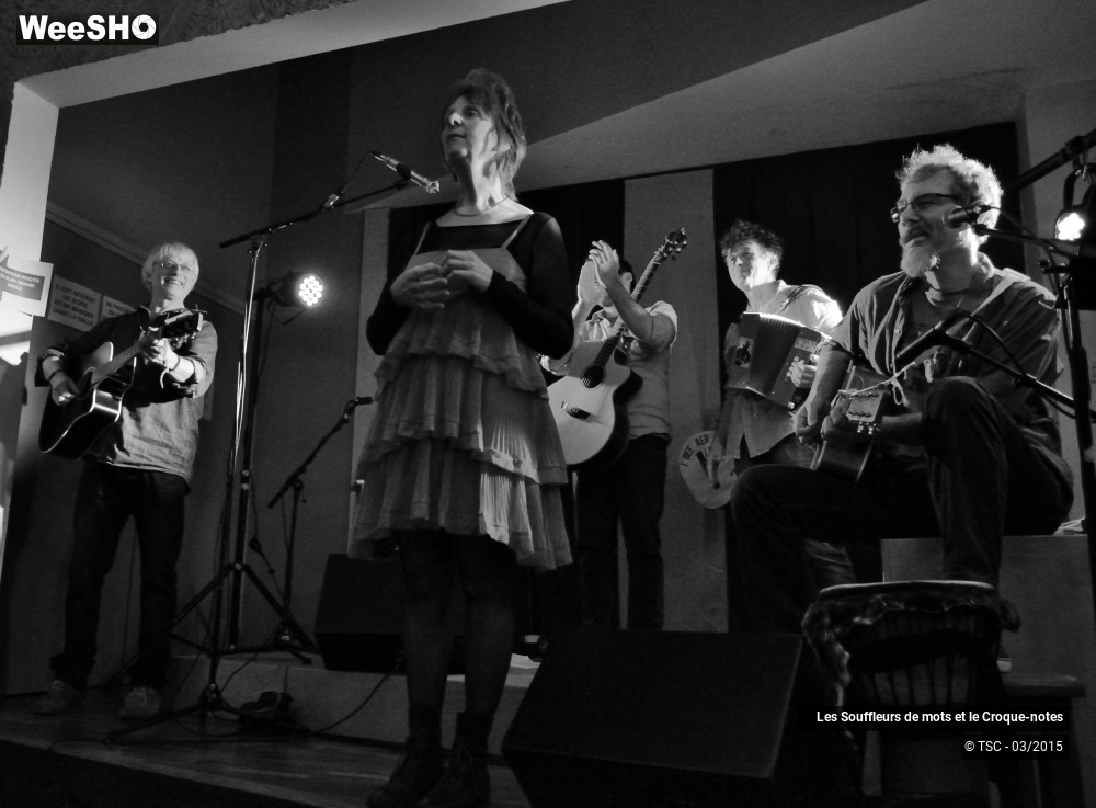 9/17 photos du spectacle Les Souffleurs de mots et le Croque Notes