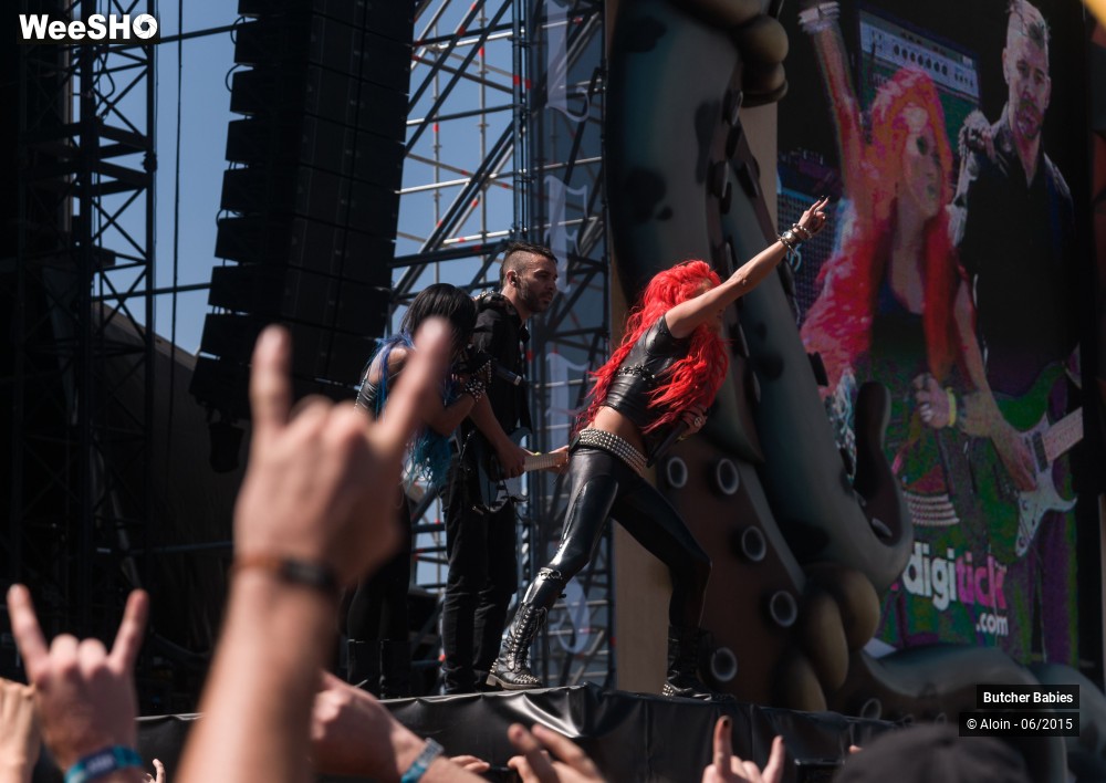 7/15 photos du spectacle Butcher babies