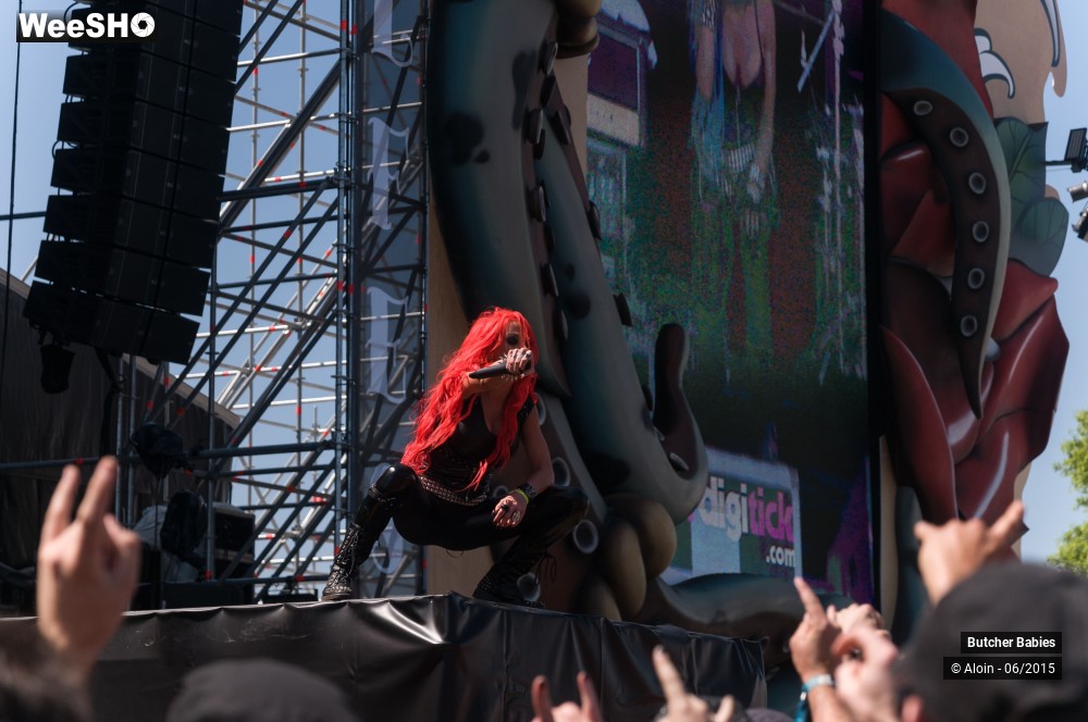 9/15 photos du spectacle Butcher babies