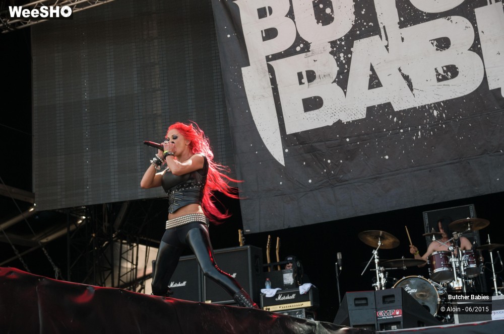 14/15 photos du spectacle Butcher babies