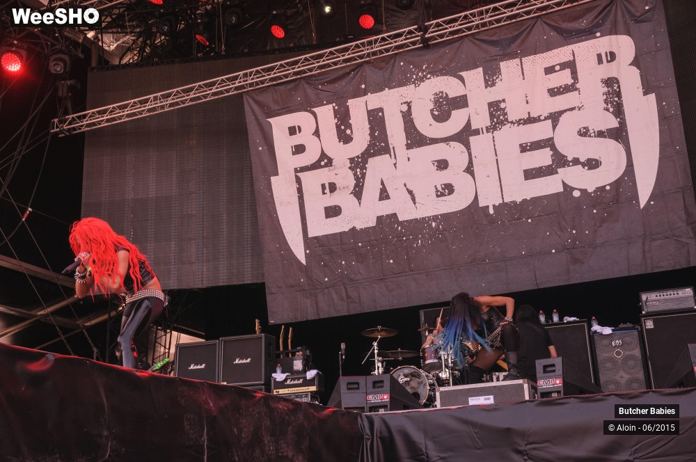 15/15 photos du spectacle Butcher babies