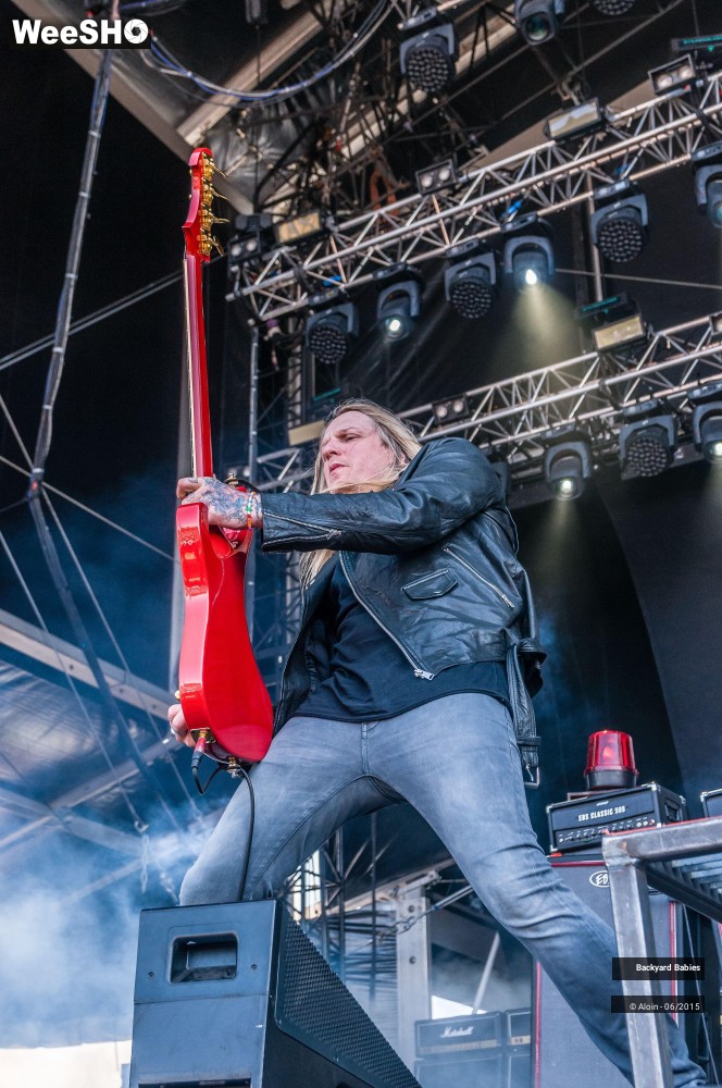 3/9 photos du spectacle Backyard Babies