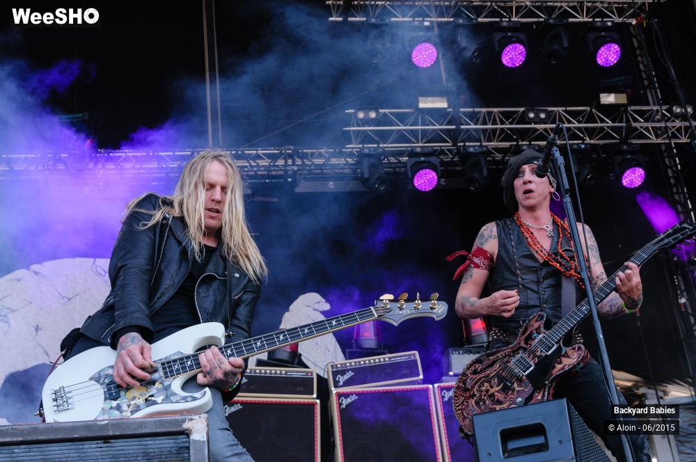 7/9 photos du spectacle Backyard Babies