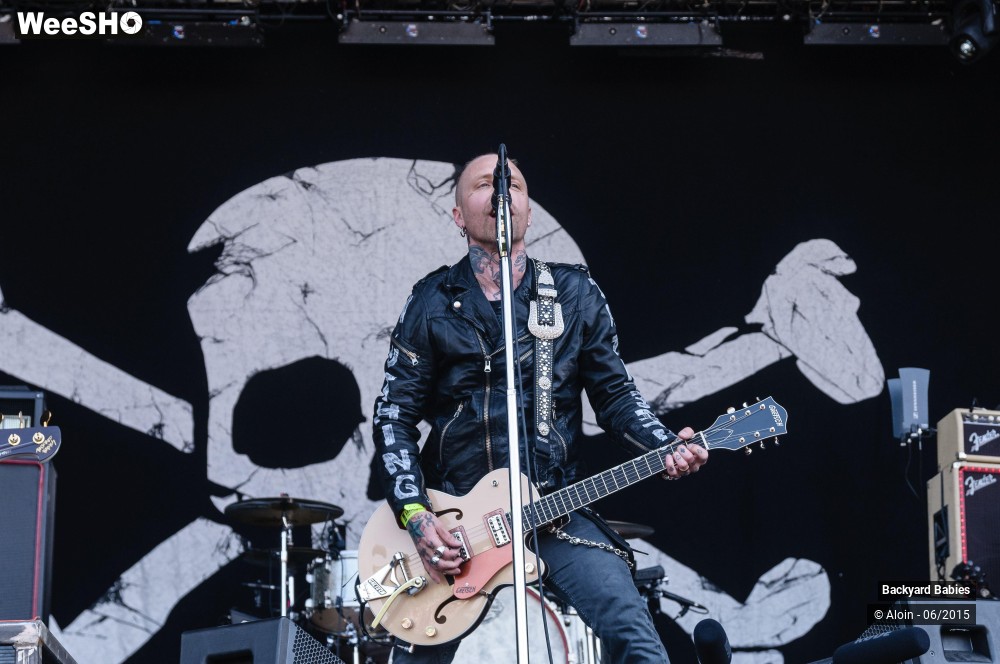 8/9 photos du spectacle Backyard Babies