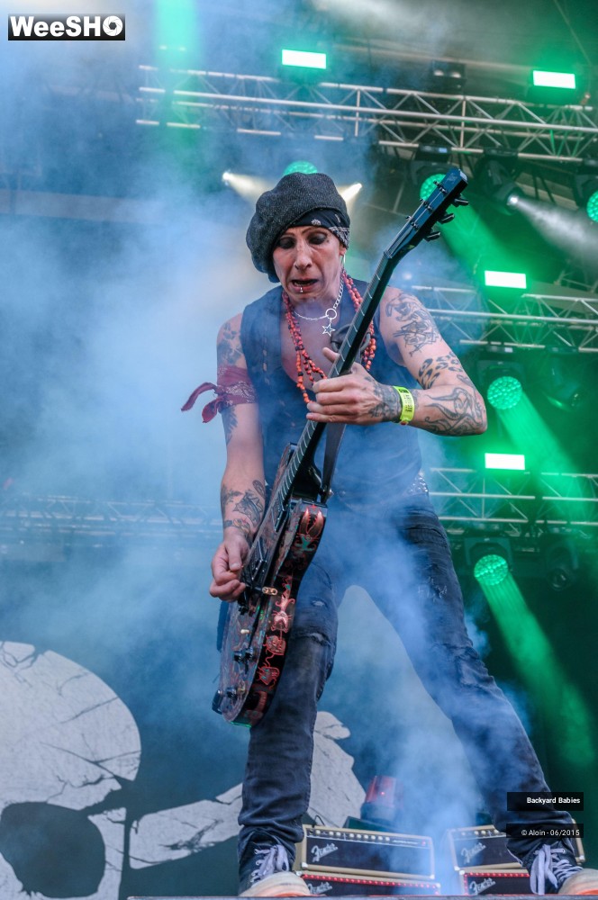 9/9 photos du spectacle Backyard Babies