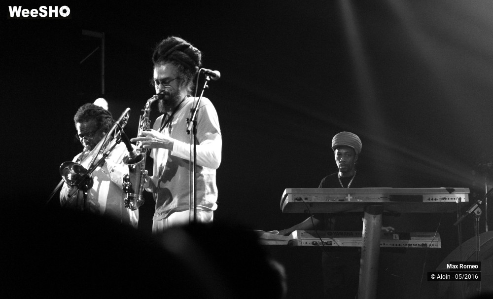 16/25 photos du spectacle Max Romeo feat. Xana Romeo and Rominal (Jamaica)
