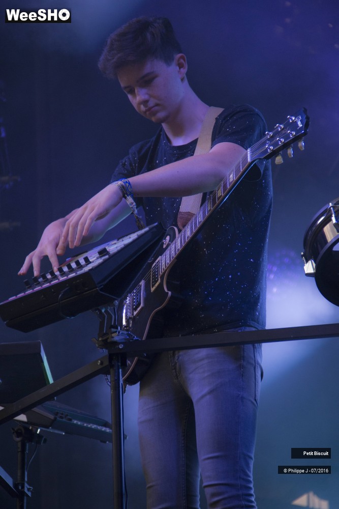 8/9 photos du spectacle Petit Biscuit