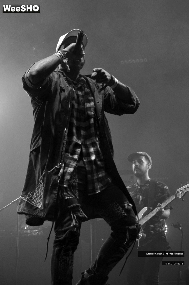 8/12 photos du spectacle Anderson .Paak & The Free Nationals