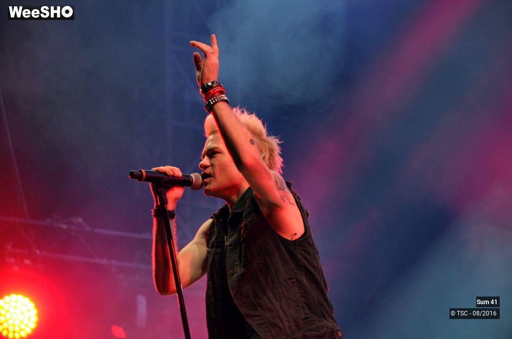 3/13 photos du spectacle Sum 41