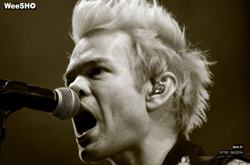 9/13 photos du spectacle Sum 41