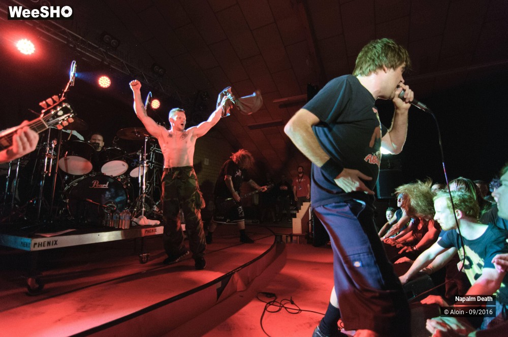 7/17 photos du spectacle Napalm death