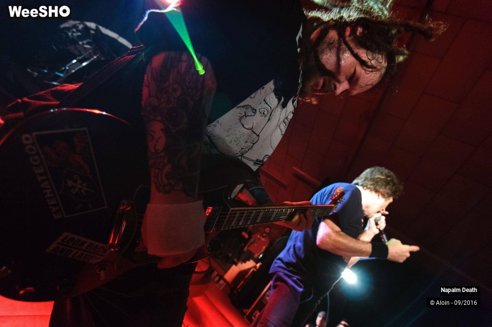 11/17 photos du spectacle Napalm death