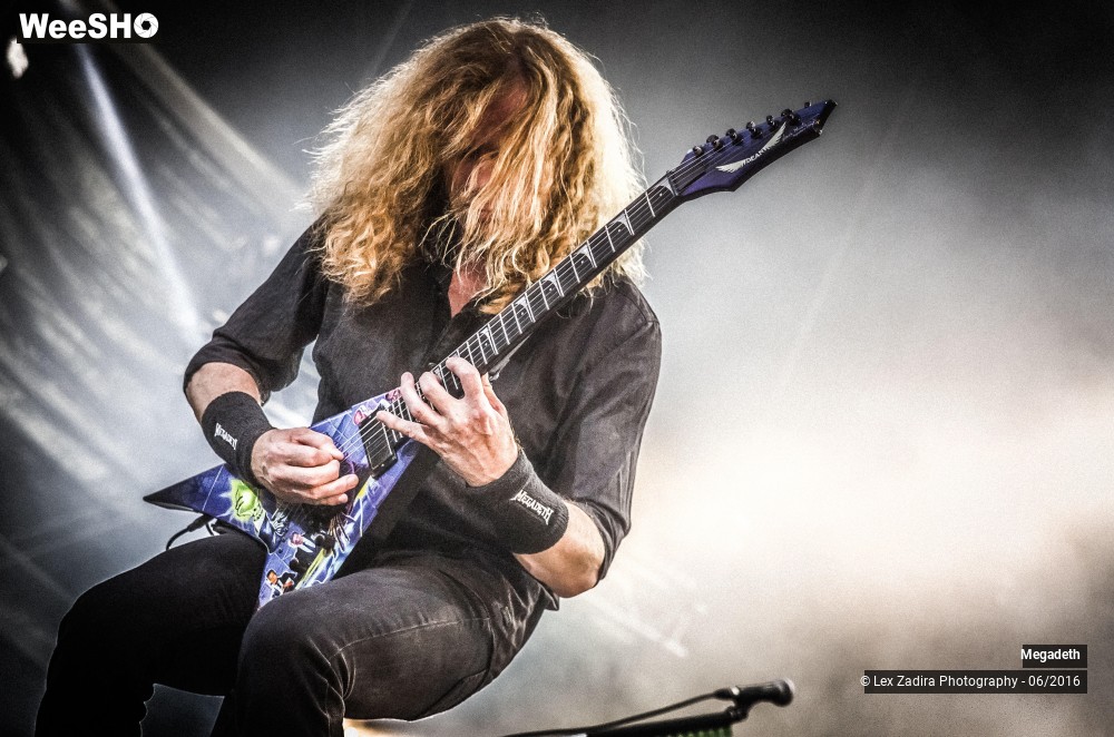 2/16 photos du spectacle Megadeth