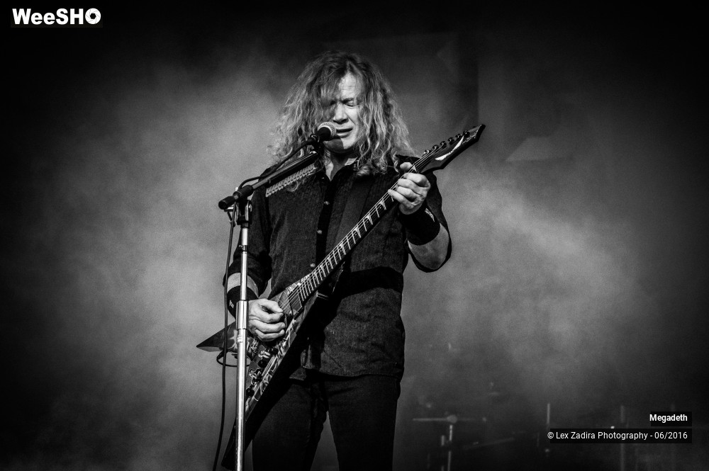3/16 photos du spectacle Megadeth
