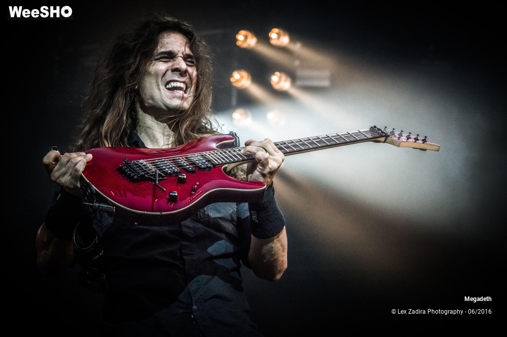 6/16 photos du spectacle Megadeth