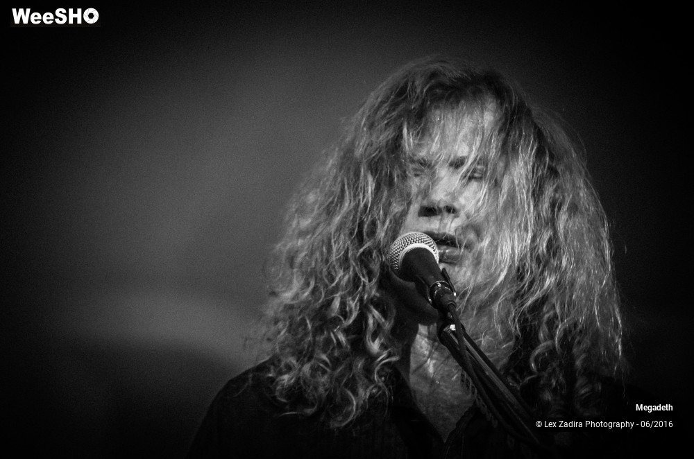 7/16 photos du spectacle Megadeth