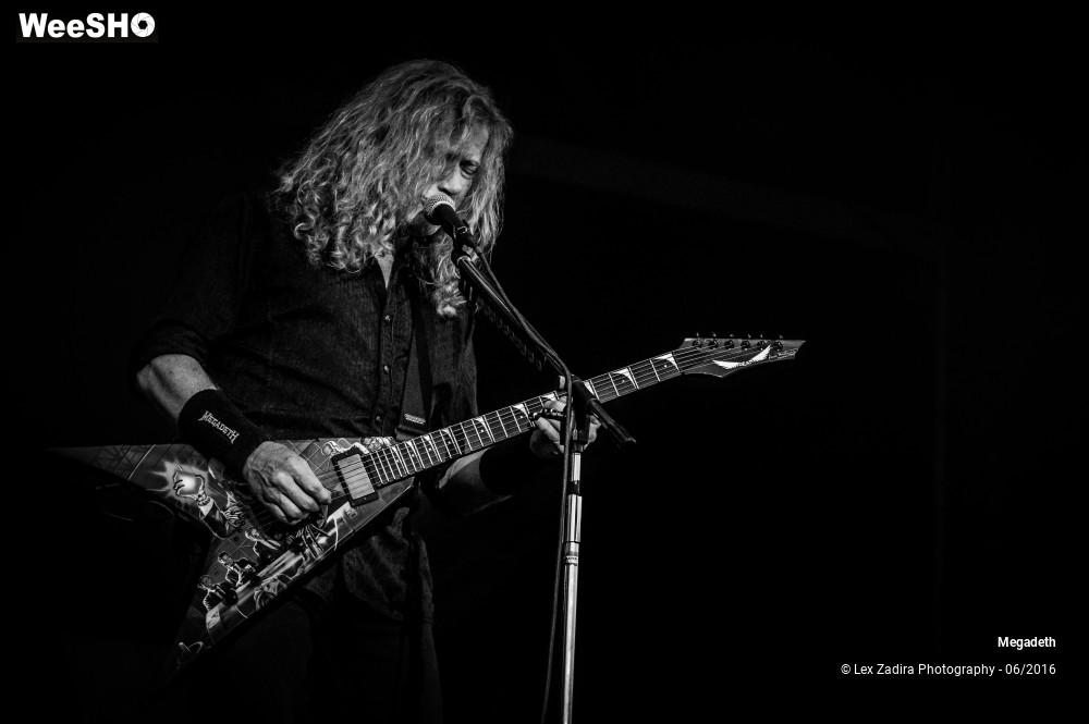 11/16 photos du spectacle Megadeth