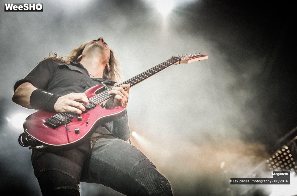 12/16 photos du spectacle Megadeth