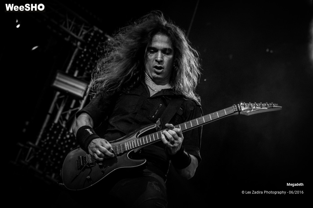 13/16 photos du spectacle Megadeth