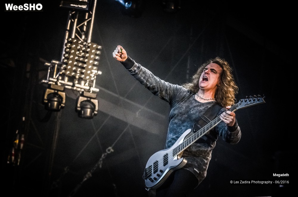 14/16 photos du spectacle Megadeth