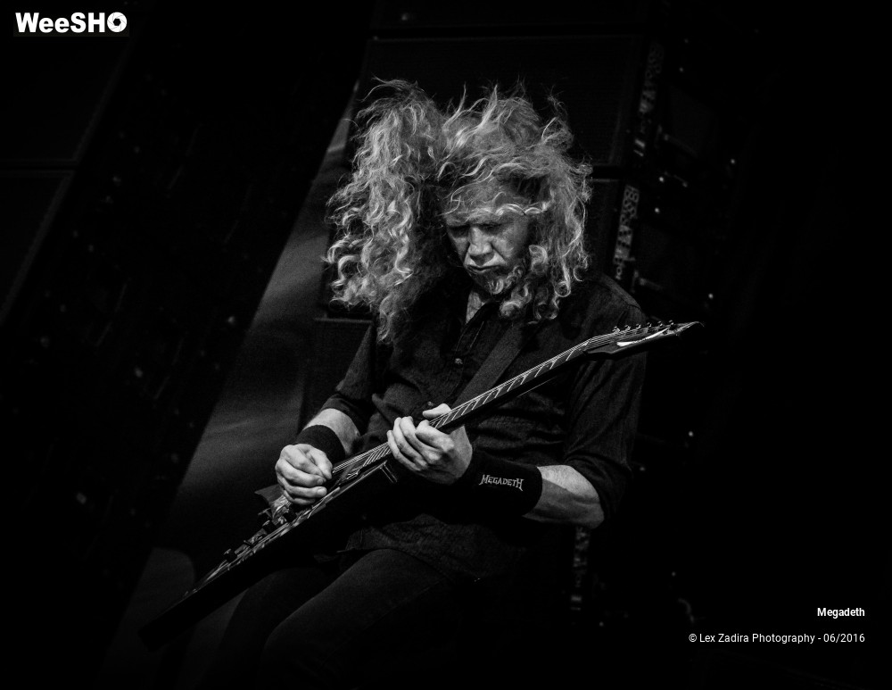 15/16 photos du spectacle Megadeth