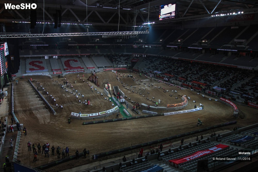 8/31 photos du spectacle les hommes et les femmes du supercross 2016