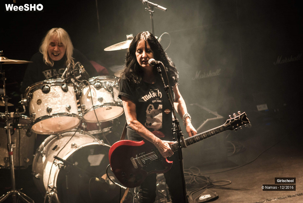 10/16 photos du spectacle Girlschool