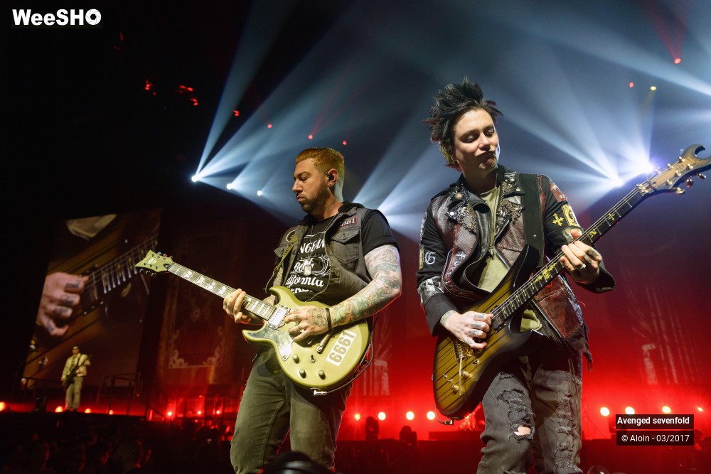 1/13 photos du spectacle Avenged sevenfold
