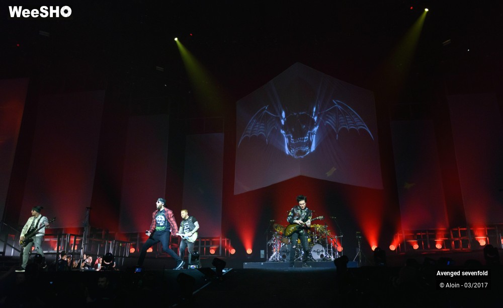 2/13 photos du spectacle Avenged sevenfold