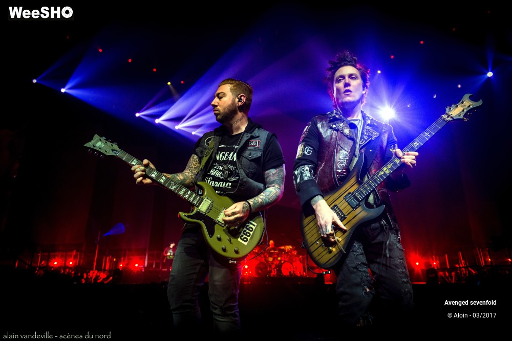 13/13 photos du spectacle Avenged sevenfold