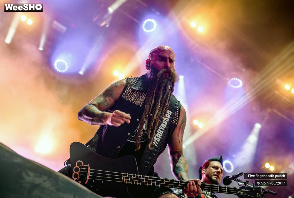 3/7 photos du spectacle Five finger death punch