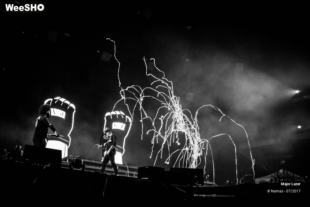 6/23 photos du spectacle Major Lazer